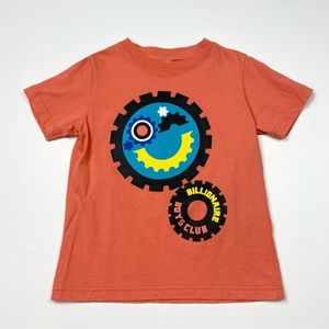 Boy’s/Kid’s Billionaire Boys Club Happy Gears Short Sleeve T-Shirt Size 5/6